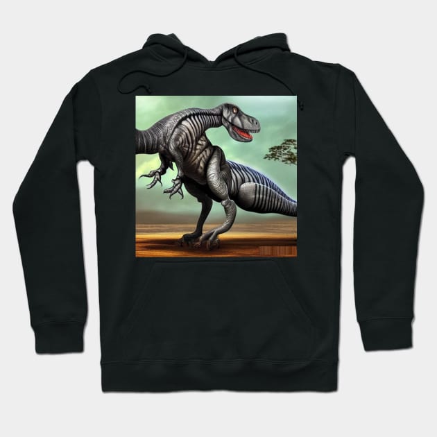 alien dinosaurs Hoodie by felipequeiroz